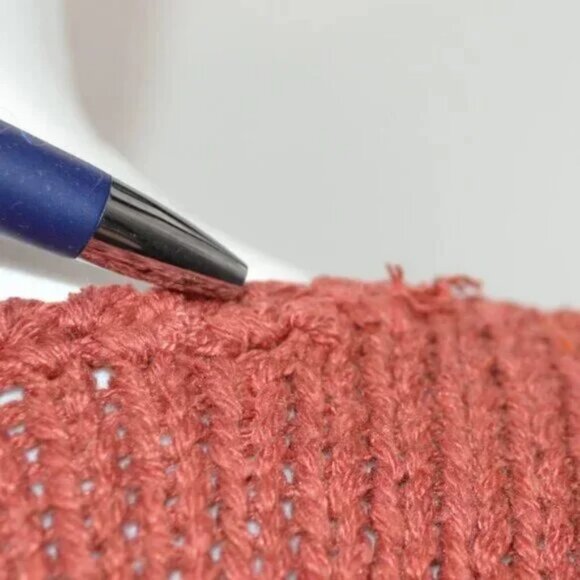 Brooks Spiced Ginger Paprika Rust Orange Dress Cardigan Knit Sweater Vest L - Picture 5 of 7